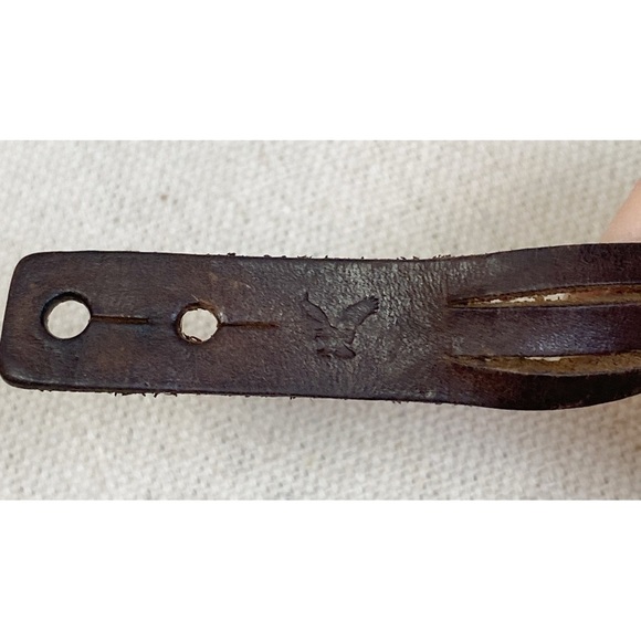 American Eagle Brown Leather Wrap Bracelet - Picture 3 of 4